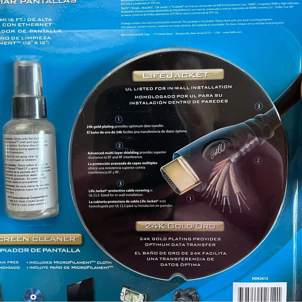 NIP 4-piece HDMI kit